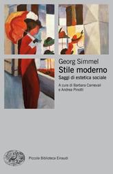 Georg Simmel Stile moderno