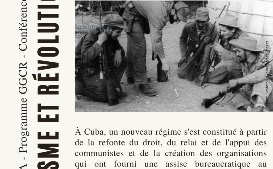 Conférence de Vincent Bloch : "Communisme et révolution à Cuba"